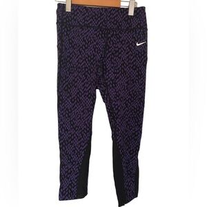 Nike dri-fit purple activewear leggings
